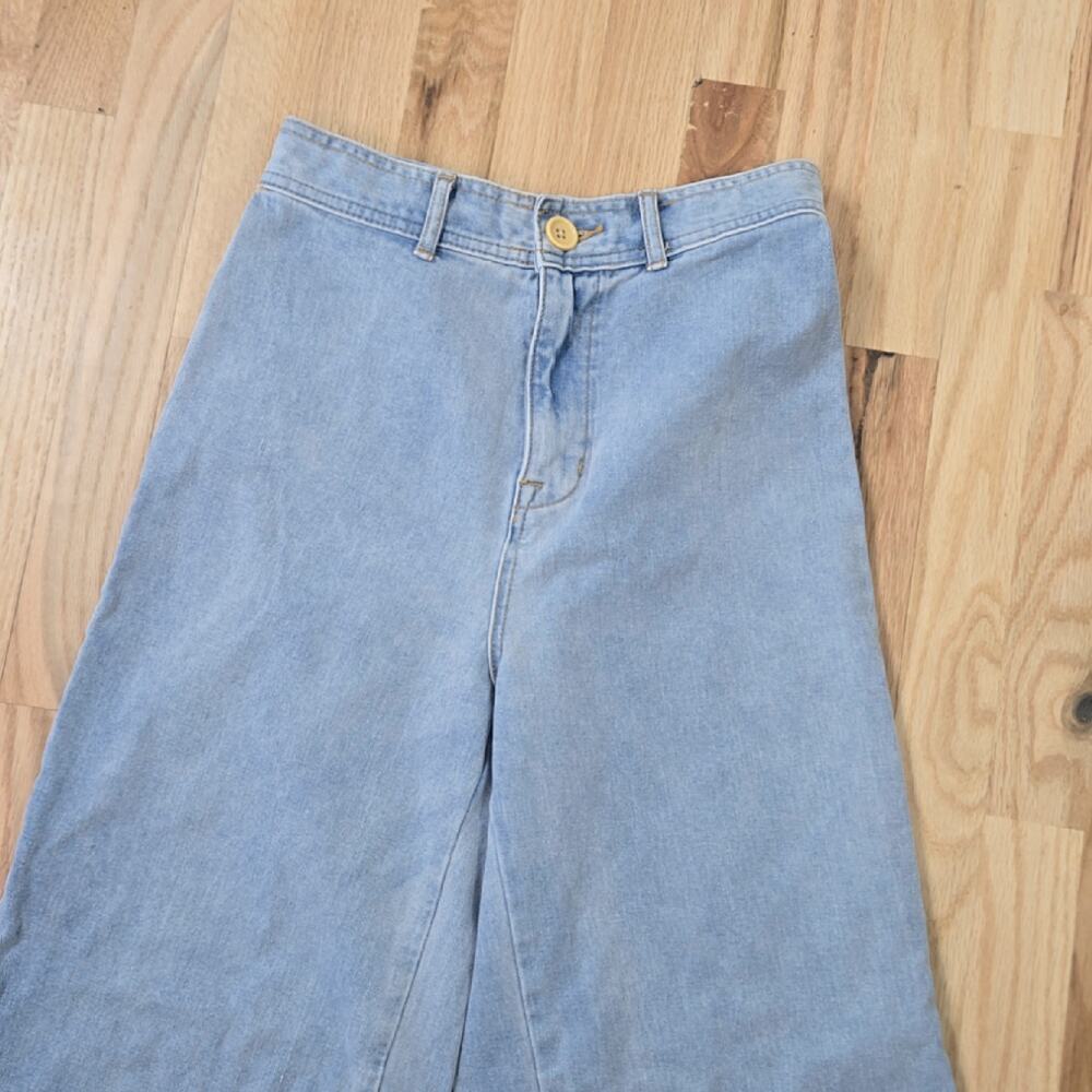Urban Outfitters BDG Heigh Wide Cropped Jeans size 27 - Picture 3 of 7